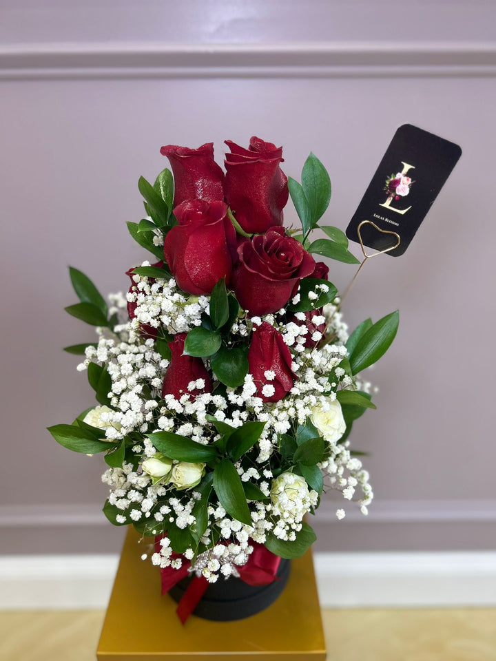 Roses & Baby Breath image 1