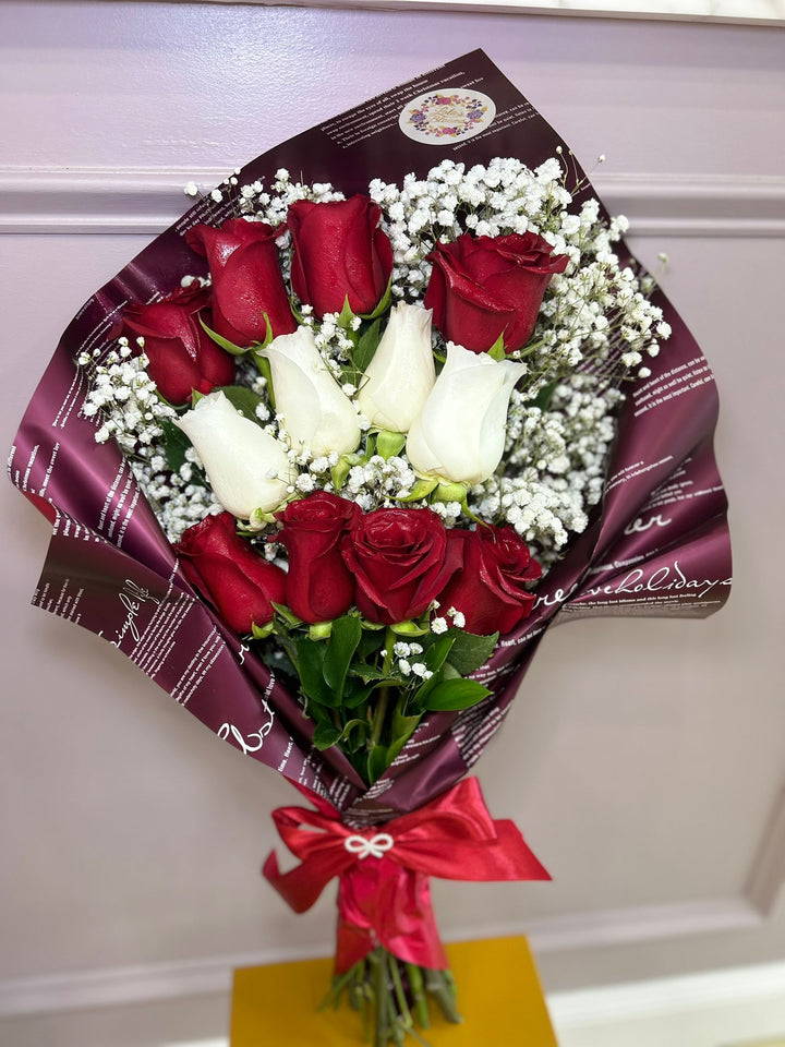 Red & White Roses image 0