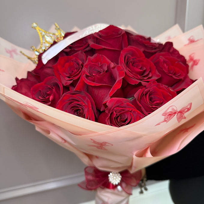 Anniversary Red Roses Bouquet