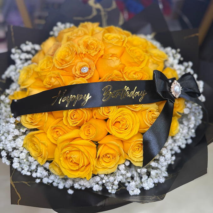 Birthday Yellow Bouquet