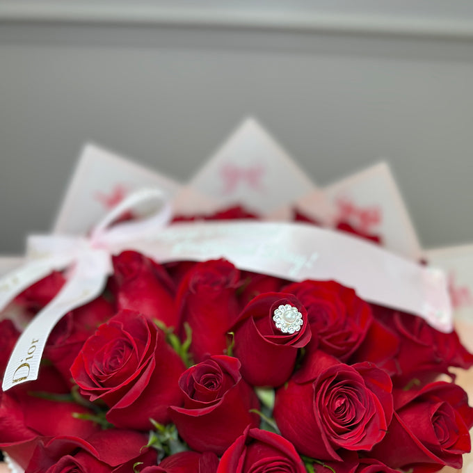 Red Roses Birthday Bouquet