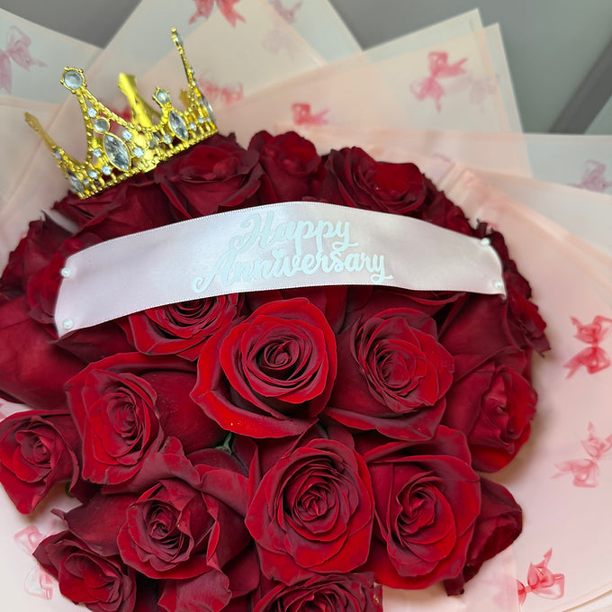 Anniversary Red Roses Bouquet