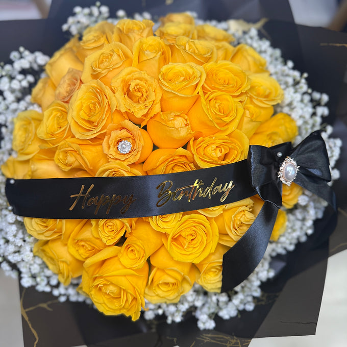 Birthday Yellow Bouquet