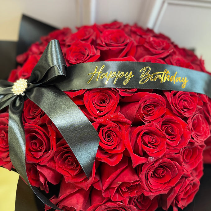 Birthday Bouquet- 75 Roses