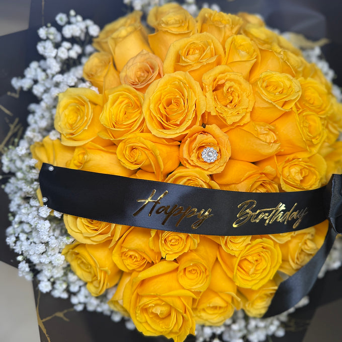 Birthday Yellow Bouquet