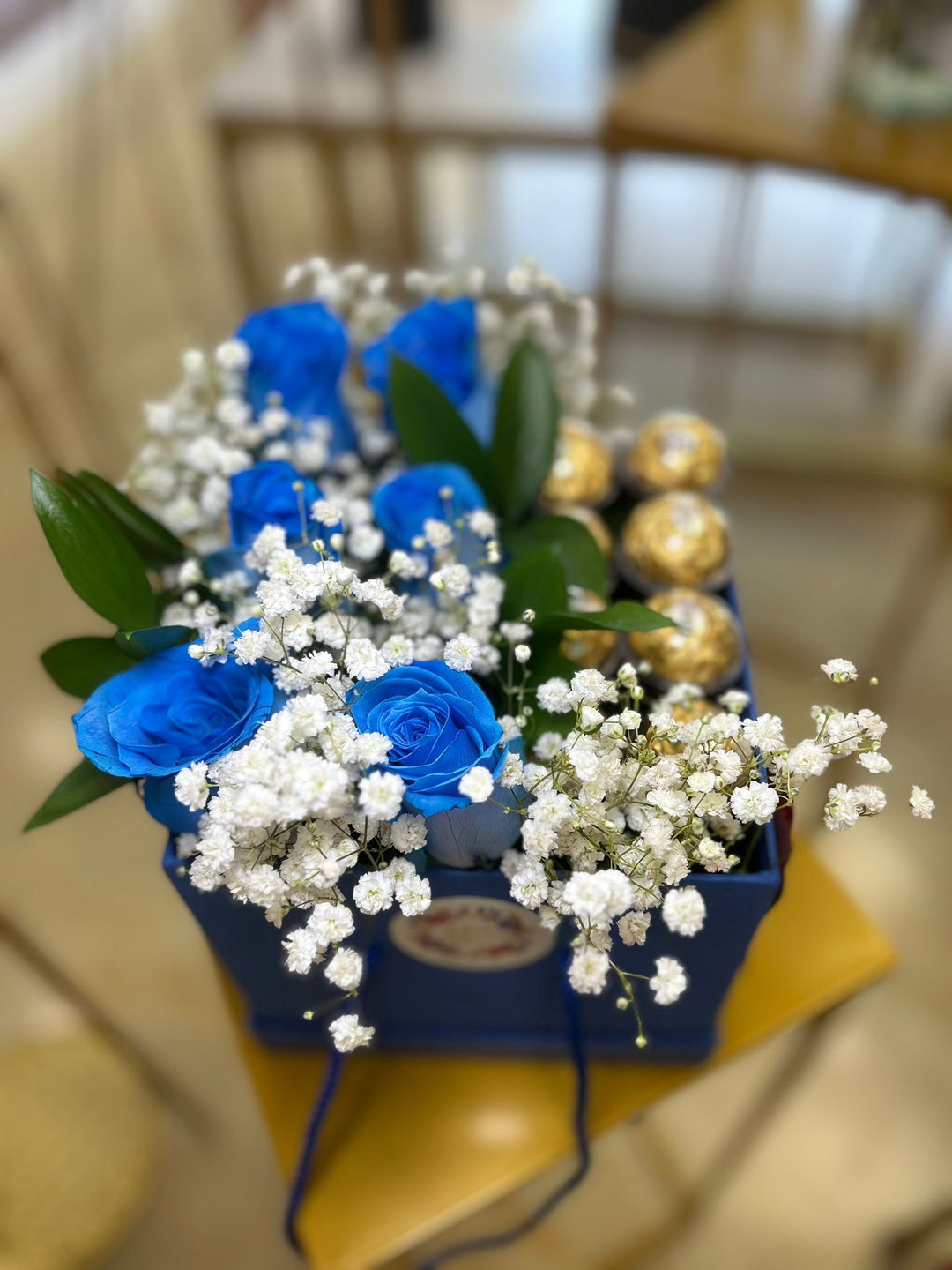 Blue Roses & Chocolates image 0