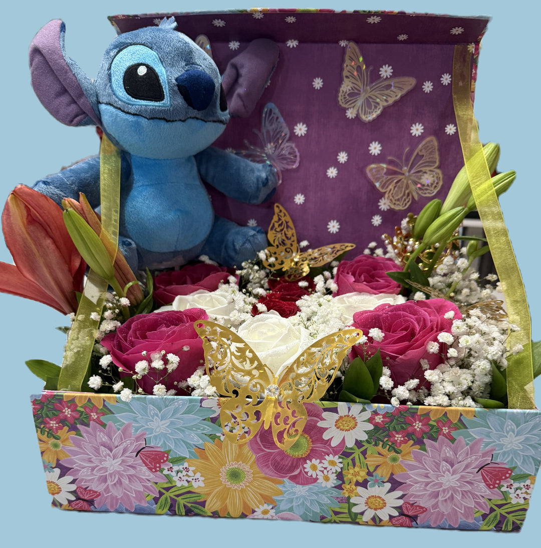 Stitch Lover Flower Box image 0