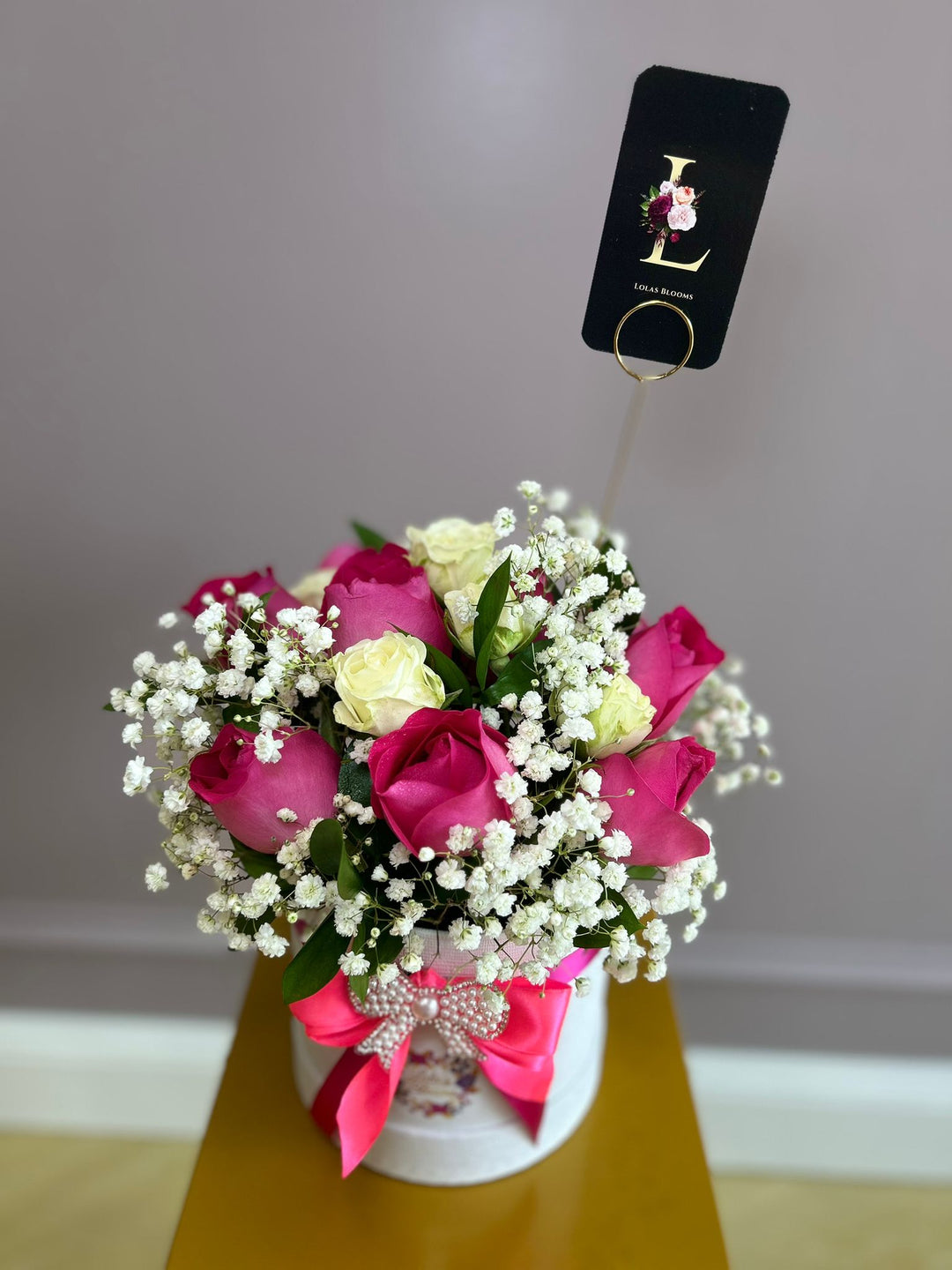 Pink & White Roses image 0