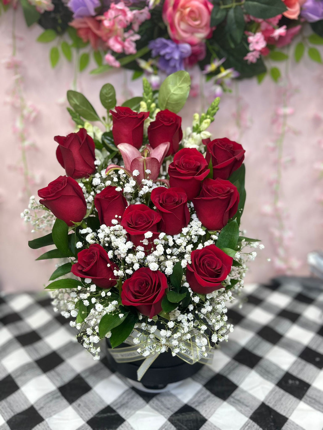 Red Roses Round Box image 1